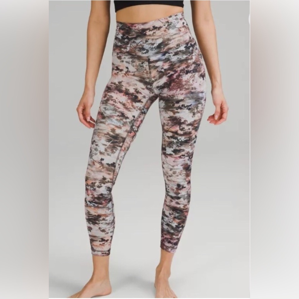 Lululemon Align Nulu High Rise Pant with 25" Inseam Future Utopia